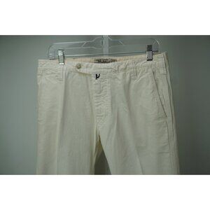 Jacob Cohen White Tailor Jeans Japanese Fabric Hand Made Cotton Brand New